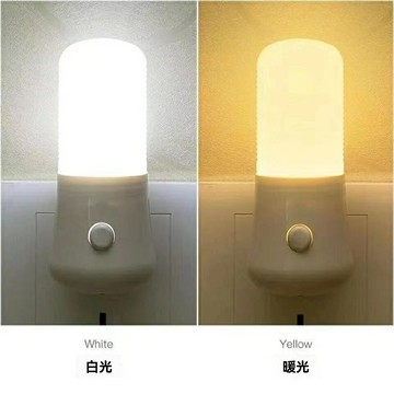 【柔光不刺眼】小夜燈 插電夜燈 床頭燈 嬰兒餵奶燈 起夜燈 宿舍燈 臥室燈 迷你便攜 多檔調光 智能光控 睡眠伴侶