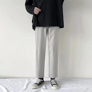 【KISSDIAMOND】清涼冰絲寬鬆版九分褲(涼感/休閒/2色M-3XL/KDP-033)