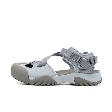 Fila Peito SD [4-S137Z-050] 女 運動休閒涼鞋 芭蕾風 舒適 穿搭 灰