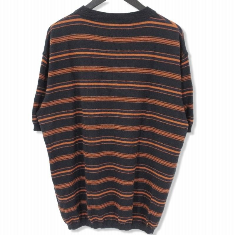 KAPTAIN SUNSHINE キャプテンサンシャイン Crewneck knit Border