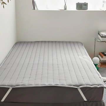 PRIELLE Hue 超細纖維保潔墊  單人加大 110 x 200cm  炭灰色