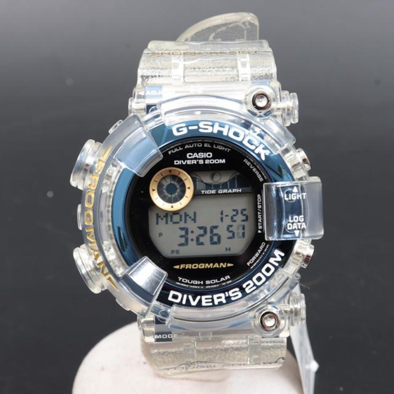 送料込‼️ G-SHOCK イルクジ 25th フロッグマン FROGMAN約27ヵ月EL - 腕時計(デジタル)