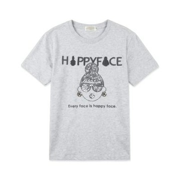 HAPPYFACE 怪甜心EMMA T-SHIRT 雪花灰 (F29283)