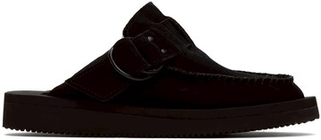 SUICOKE 黑色 LEMI-Mab 穆勒鞋