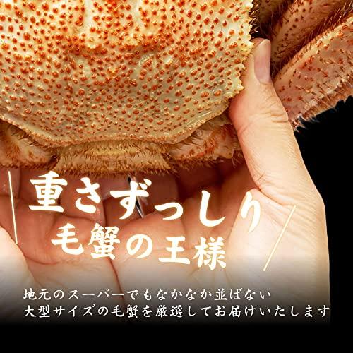 北海道産 毛がに 2尾セット 800g×2尾