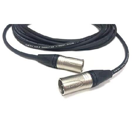 Foot Custom Cable Connection Pro-Audio Balanced Microphone with Neutrik XLR Male Connectors NC3MXX