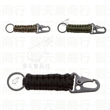 軍迷戶外鑰匙扣 軍繩 戶外登山扣鑰匙鏈 鑰匙圈 野營登山扣 傘兵繩 鑰匙勾 傘繩繩索 露營救生套件 應急 鷹嘴扣 登山扣