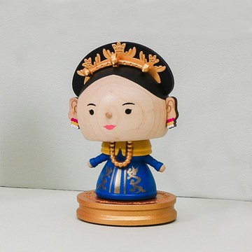 【中國皇后】彈簧擺飾 彈簧搖頭公仔 情人節禮物 | Wooderfullife