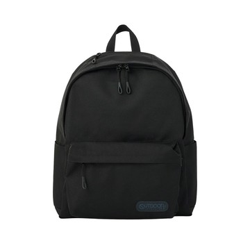 【OUTDOOR】極簡風尚15.6吋電腦後背包-黑色 OD163127BK