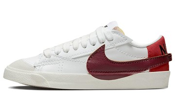 WMNS BLAZER LOW 77 JUMBO WHITE DARK BEETROOT