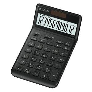 CASIO カシオ ジャスト型スタイリッシュ電卓 12桁 税計算 ブラック JF-S200-BK-N