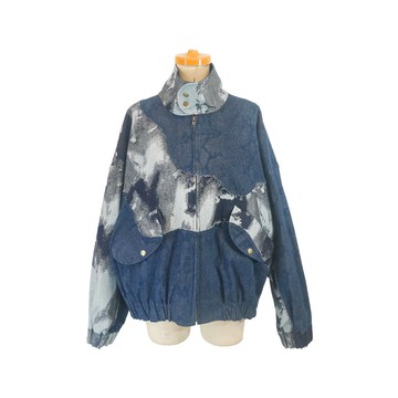 Aman No.107 嗨嗨人生棒球牛仔外套 男女皆可穿 三種尺寸