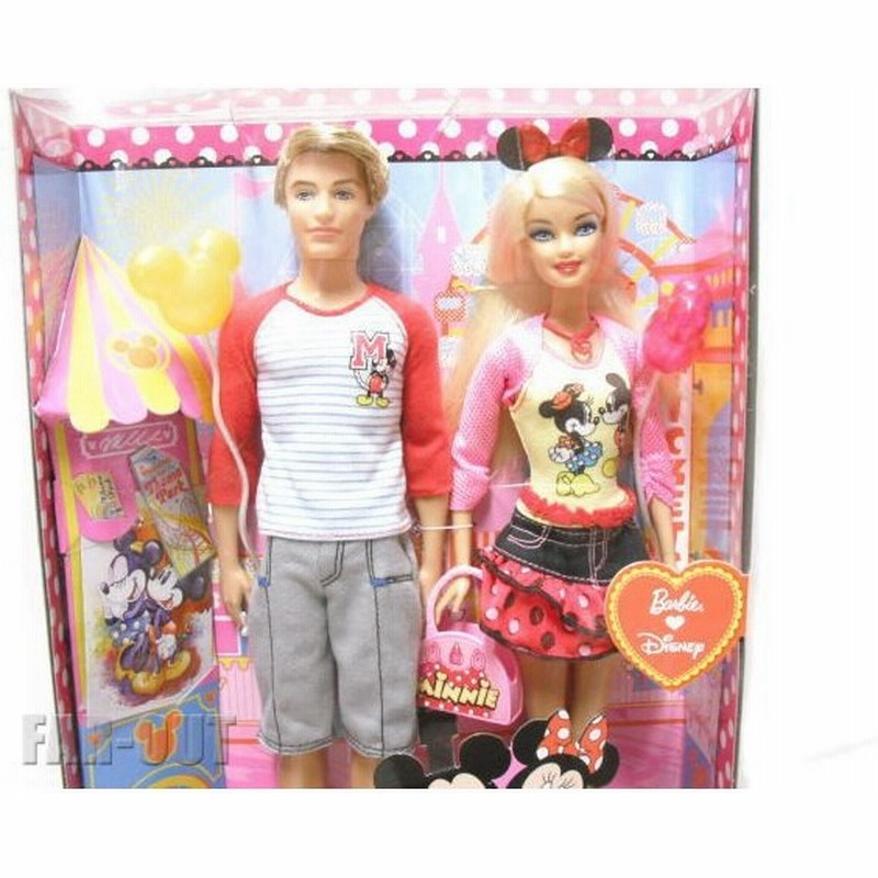 バービー ケン ディズニー ミッキー ミニー Barbie Loves Disney ドール 人形セット ストア限定 通販 Lineポイント最大0 5 Get Lineショッピング