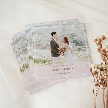 客製喜帖 婚禮邀請卡(30入) 多款可選【點點印】