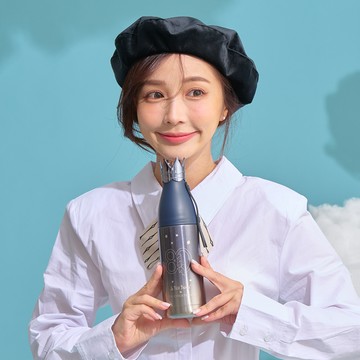 【小王子Le Petit Prince聯名款】80週年銀河星塵-皇冠造型保溫杯-深藍 FXG235-98