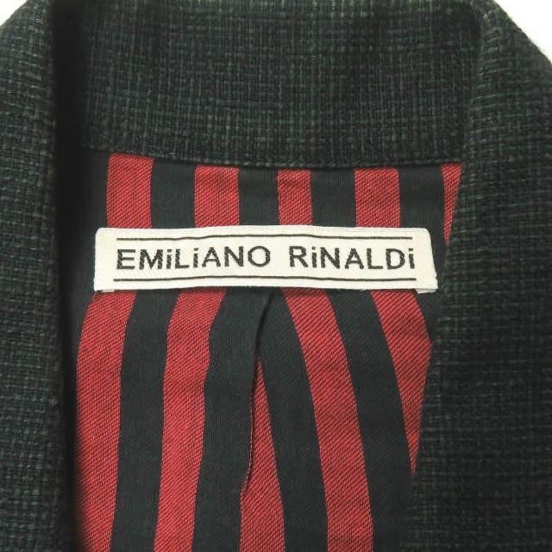 エミリアーノ リナルディ EMiLiANO RiNALDi イタリア製 WORKMAN JACKET ...