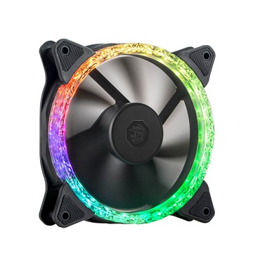 Bitspower Notos Xtal 120 鑽石紋電腦散熱風扇