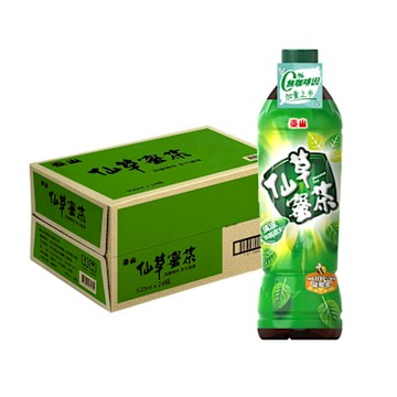 泰山 仙草蜜茶(520mlx24入)