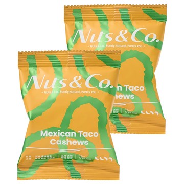 Nuts&Co. 堅果之間 天然輕調味 墨西哥塔可腰果  2個  25g