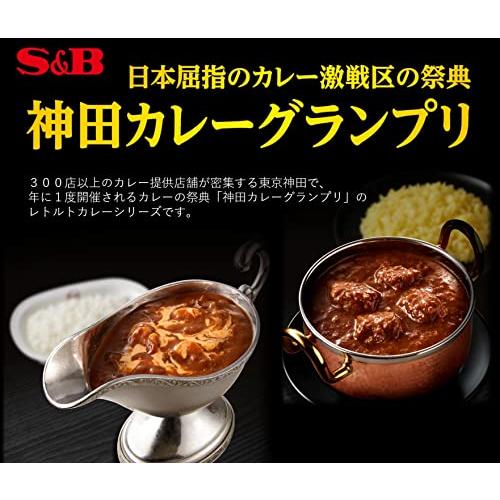 エスビー食品 神田カレーグランプリ 欧風カレーボンディ チーズカレー お店の中辛 180g×5個 ボックス