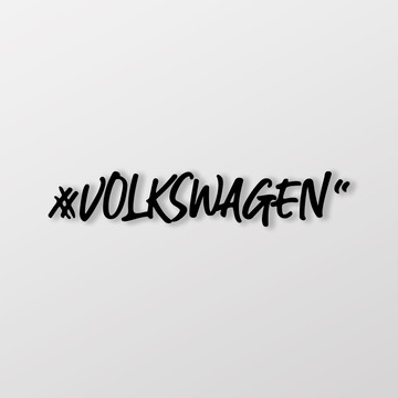 #VOLKSWAGEN/車貼 SunBrother孫氏兄弟 3M 反光貼紙 防水貼紙 車貼貼紙