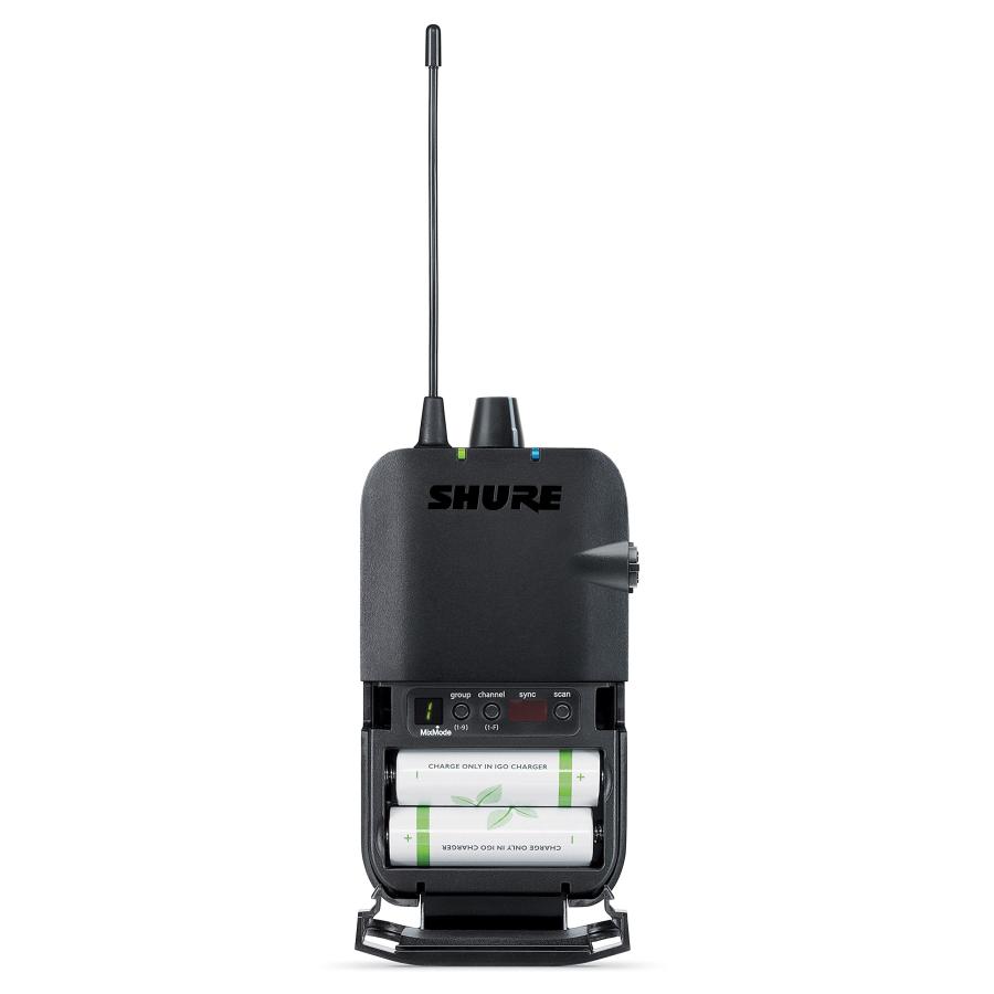 Shure P3R Wireless Bodypack Receiver for PSM300 Stereo Personal Monitor System, G20 by Shure