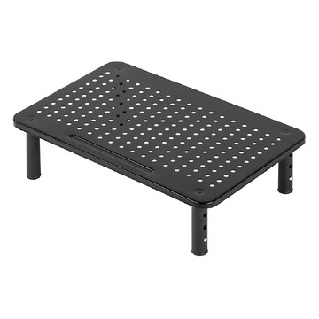 Home Planet 3段可調節電腦螢幕增高架 37 x 23.5公分 10-12-14公分高度  黑色
