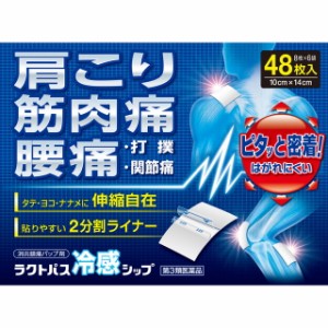 第3類医薬品 ラクトパス冷感シップ48枚 セルフメディケーション税制対象 通販 Lineポイント最大1 0 Get Lineショッピング