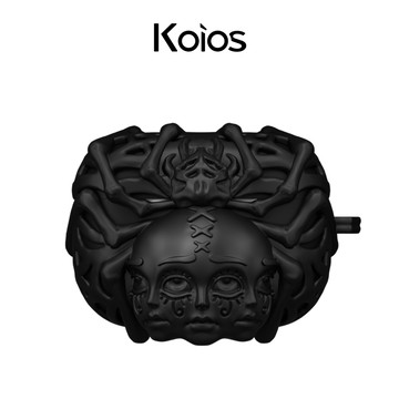 【Koios】Airpods│哥德黑寡婦蜘蛛 3D立體耳機殼 airpods 4 Pro2 保護殼 暗黑 3D列印 潮流