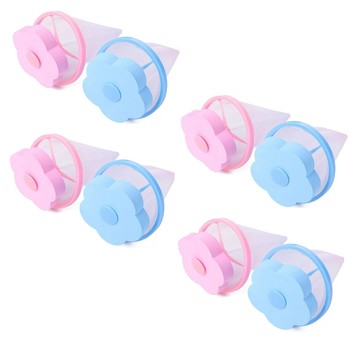 小麥購物 洗衣過濾網 Y602  花朵  8個