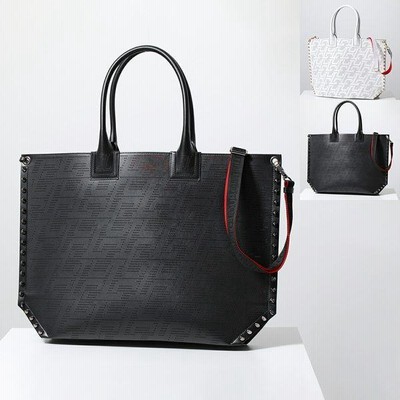 2way✨Christian Louboutin トートバッグ CL エンブレム Christian Louboutin クリスチャンルブタン トートバッグ