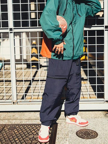 Wind Zip Off Pant - Navy