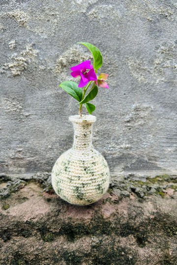 春秋手作 | 鉤織 春瓶 裝飾擺件 減壓 | 現貨 客制