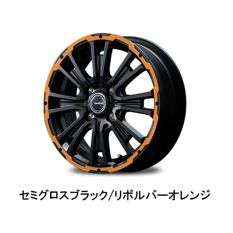 MID ガルシア SSリボルバーKC 1本販売 ホイール スーパーキャリイ【12