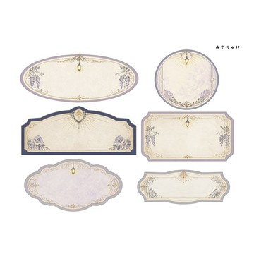 【9 月新品】20-149-0269 裁切紙張 幻想復古浪漫喫茶