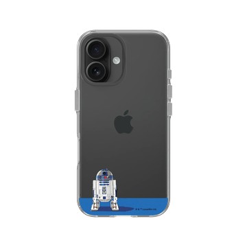 iPhone 16 Clear 透明 - 迪士尼-星際大戰 Star Wars - 星際大戰 – R2-D2