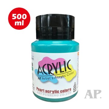 AP壓克力顏料/206珍珠綠/500ml