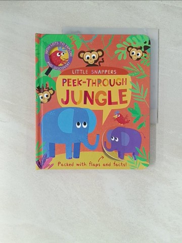 【書寶二手書T1／少年童書_YWL】Peek-Through Jungle (Little Snappers)_Jonathan Litton