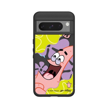 Pixel 8 Pro SolidSuit 黑 - 海綿寶寶 SpongeBob - 派大星哈哈哈
