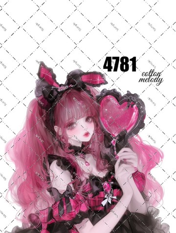 original sticker no.4781 人物貼紙 原創貼紙 原創人物貼紙 裝飾貼紙 cotton melody