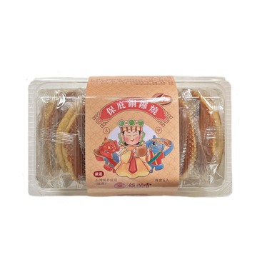 【劉霸】x【大甲鎮瀾宮】大甲媽聯名款 保庇銅鑼燒6入(大甲芋頭+紅豆) (各一箱)