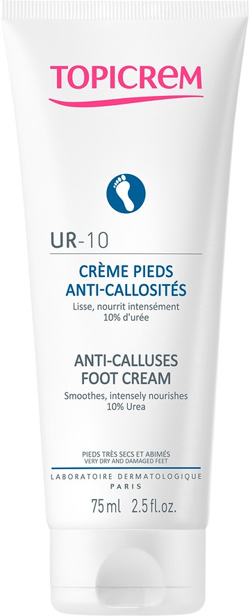Topicrem UR-10 Anti-Calluses Foot Cream 75ml