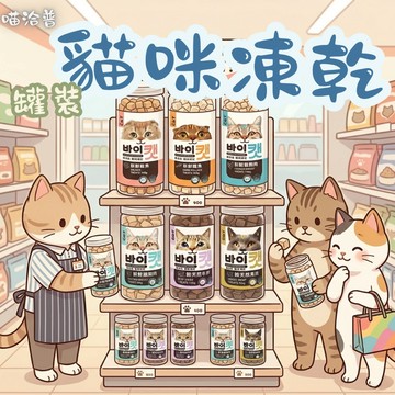 By Cat喵洽普 貓咪凍乾零食 寵物凍乾 凍乾零食 貓咪零食 貓零食 貓咪點 凍乾零嘴 貓點心 寵物零嘴心 貓咪凍乾