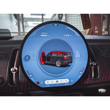 [老爸包膜店]  Mini Countryman 2024 螢幕 專用保護膜 防刮 防指紋 電腦精準裁切