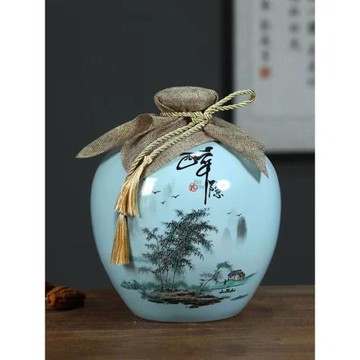 景德鎮密封空酒壇子1斤2斤3斤5斤10斤家用酒壺酒罐酒缸禮盒泡酒瓶