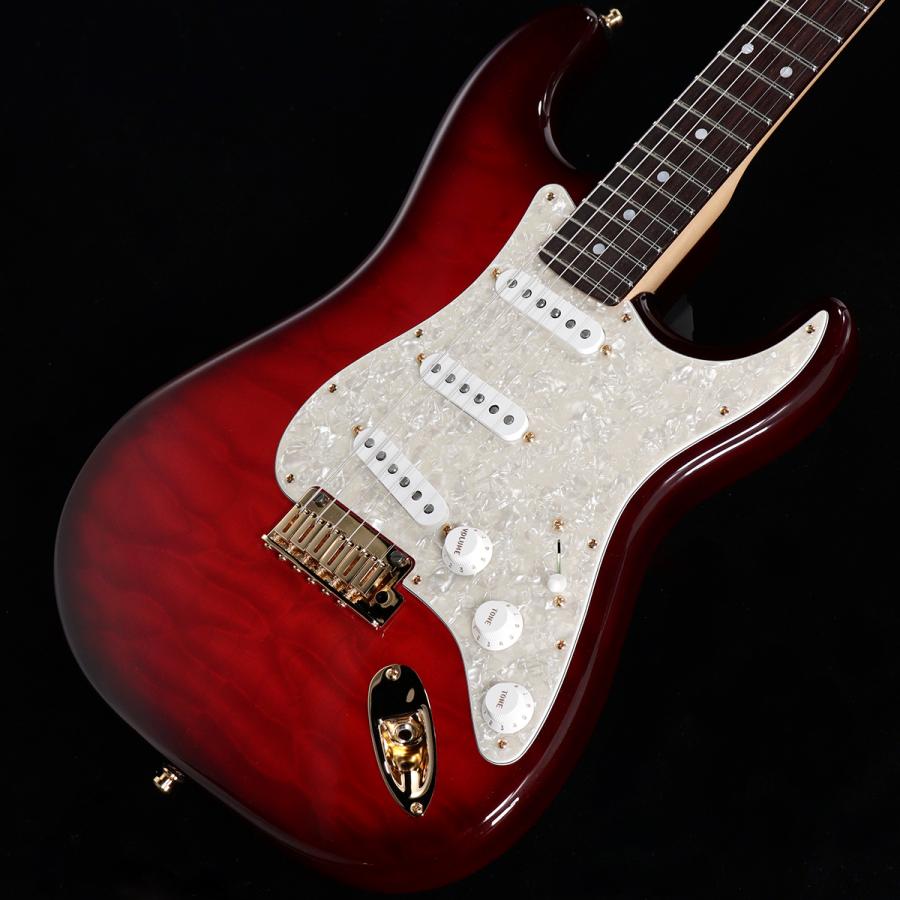 Fender Custom Shop   Custom Built Custom Stratocaster AA Quilt Trans Red Burst(S N CZ570828 )(渋谷店)