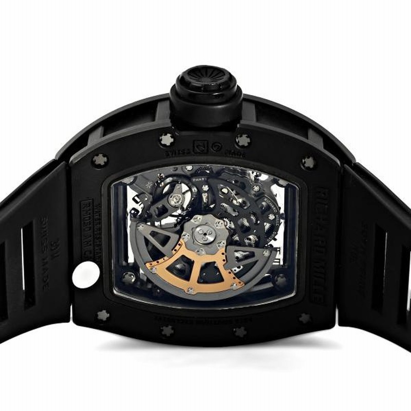 新品Richard Mille リシャールミルベルト黒ブラック