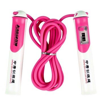 狂神中考學生訓練標準軸承計數負重成人健身跳繩