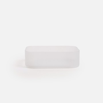 霧面磨砂長型收納盒 15x11x4.5cm