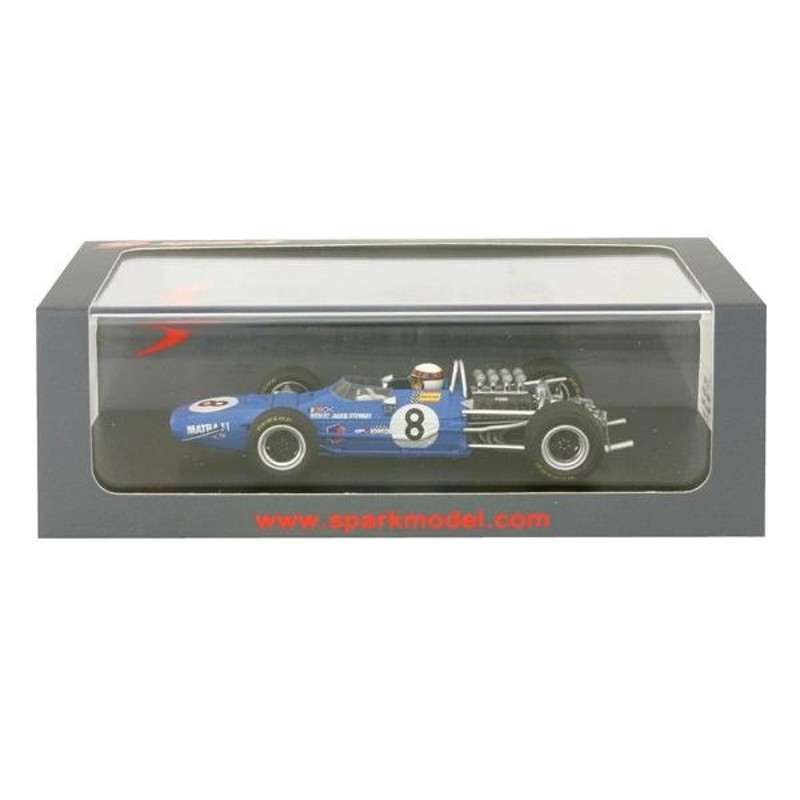 1/43 スパーク ミニカー マトラ Matra MS10 n.8 Winner Dutch GP 1968